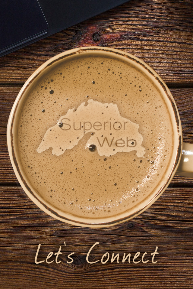 Better Things Marketing logo in coffee mug